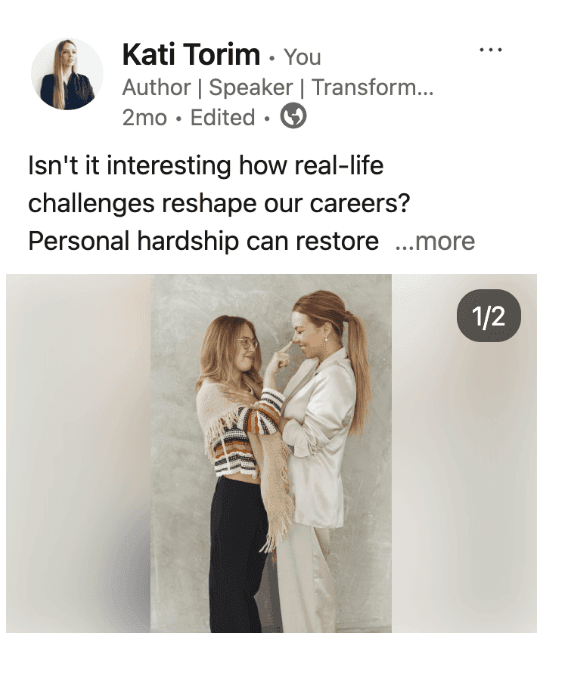 Isn't it interesting how real-life challenges reshape our careers?